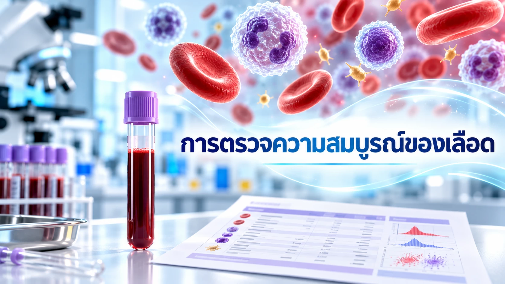 การตรวจความสมบูรญ์ของเลือด CBC