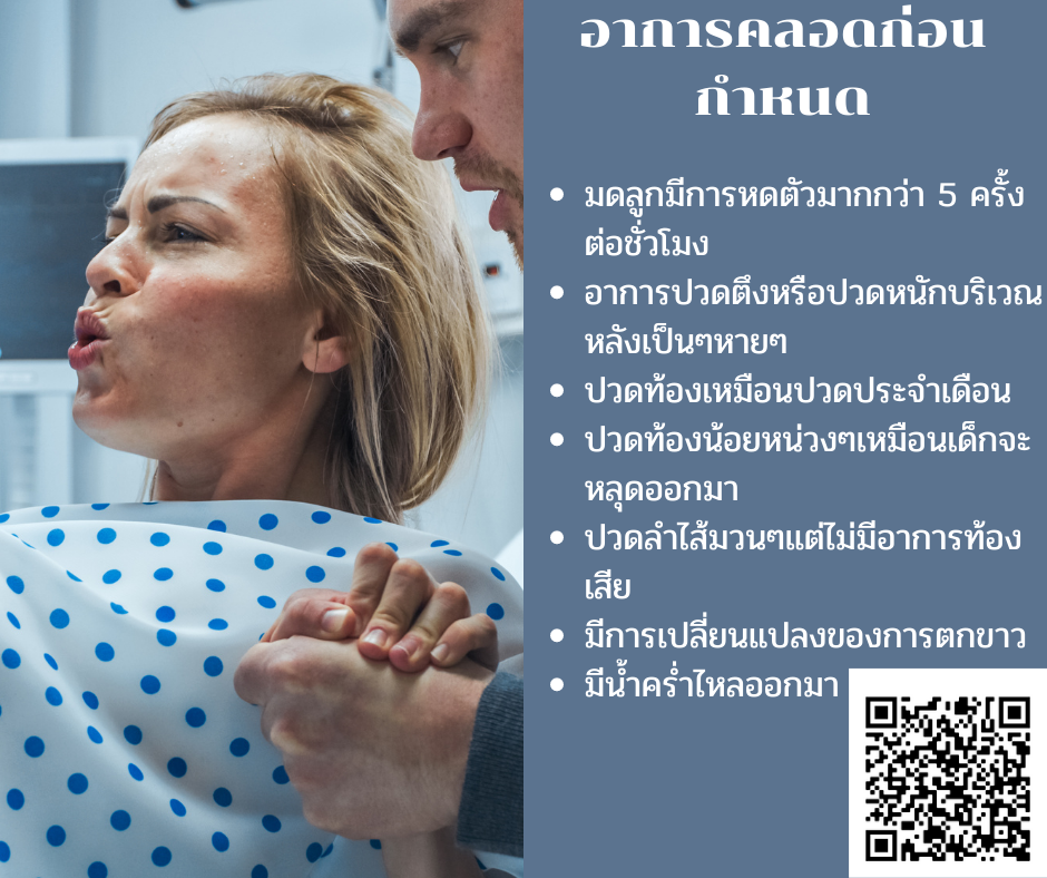 อาการคลอดก่อนกำหนด