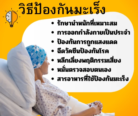 วิธีป้องกันมะเร็ง