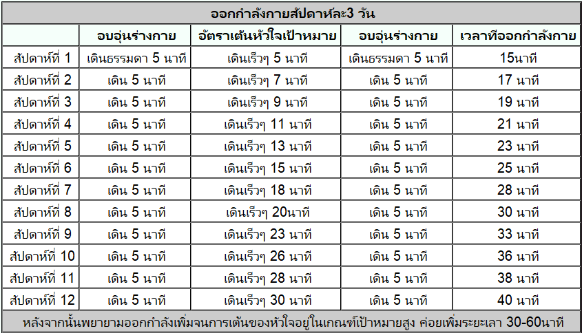 การออกกำลังกาย