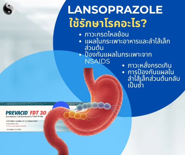 Lansoprazole-โรคกระเพาะ