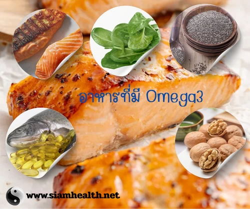 แหล่งอาหารที่มีomega3